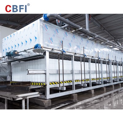 8 tonnas / 24 stundas ledus bloķēšanas mašīnas